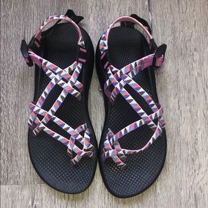 Camper Purple Size 9 Double Strap Chaco